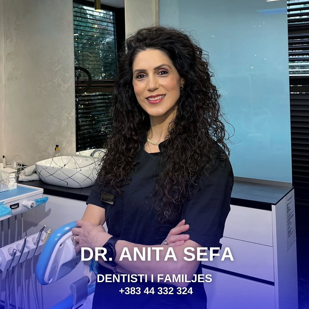 Dr. Anita Sefa në klinikën Dentisti i Familjes